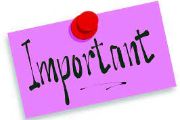  Important Note